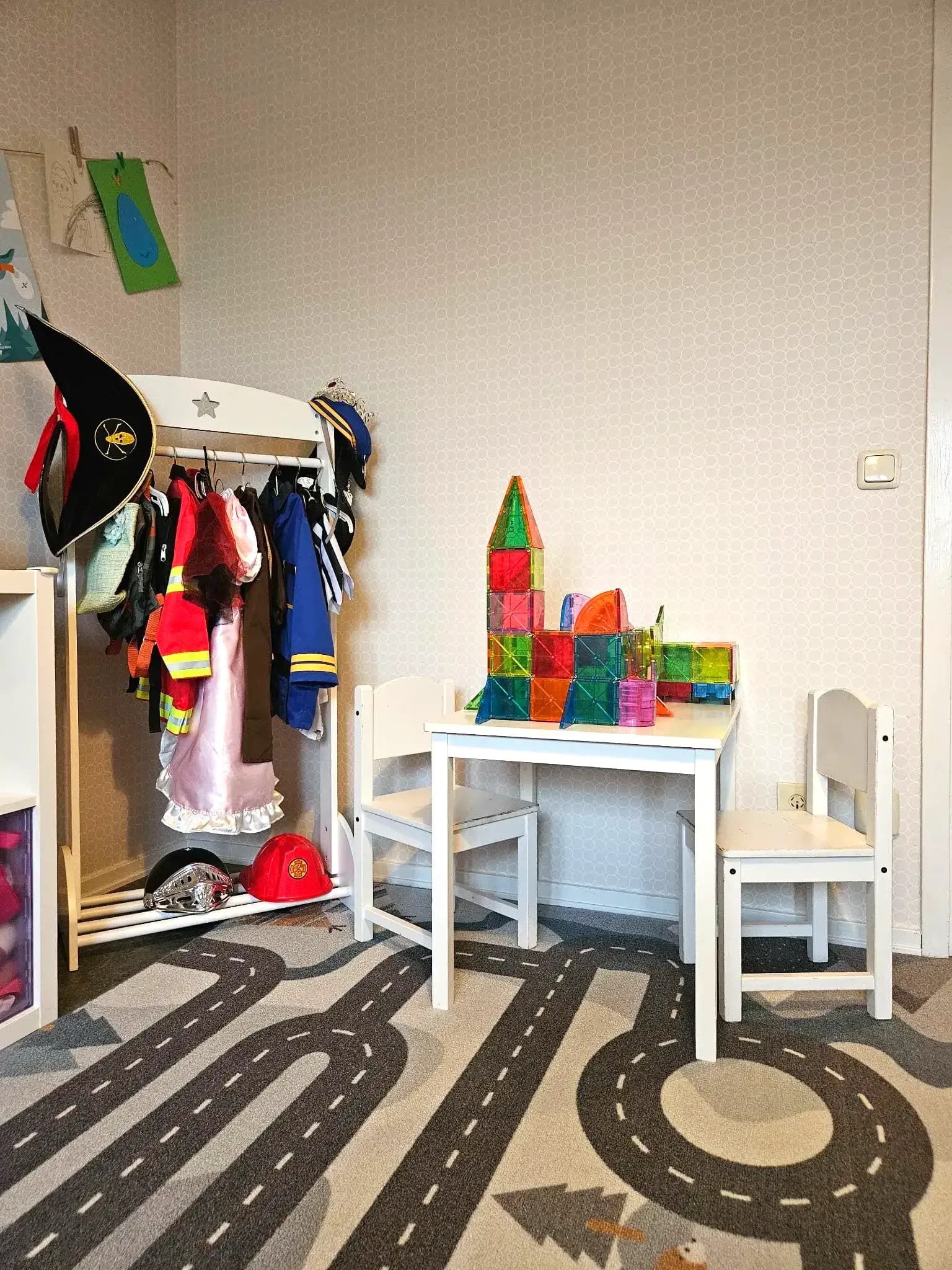 Lekrum med leksaker