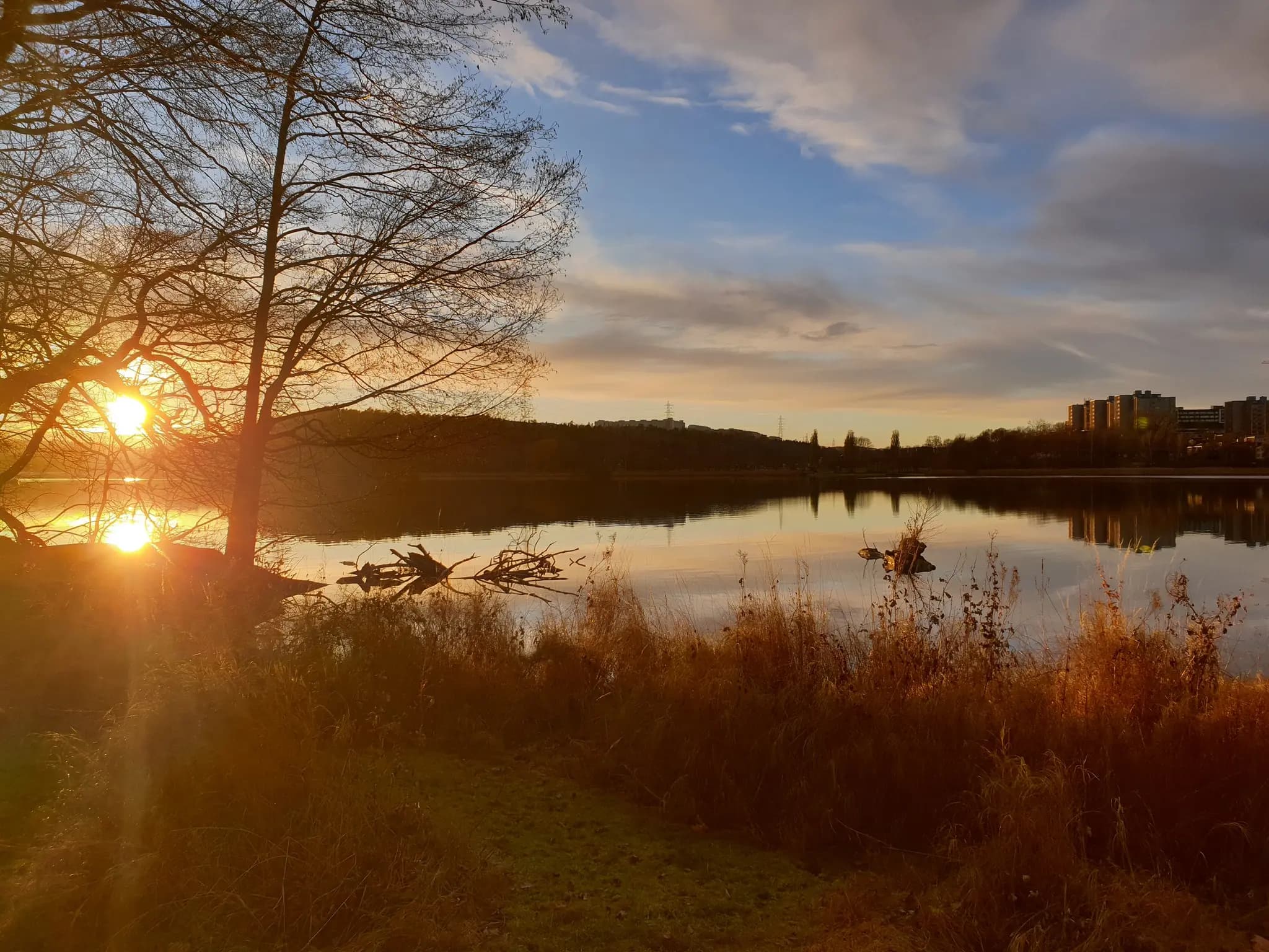 Solnedgång i Masmo